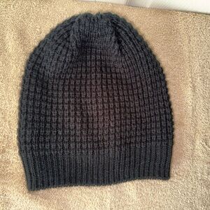 Source Unknown Black Knit Beanie Hat